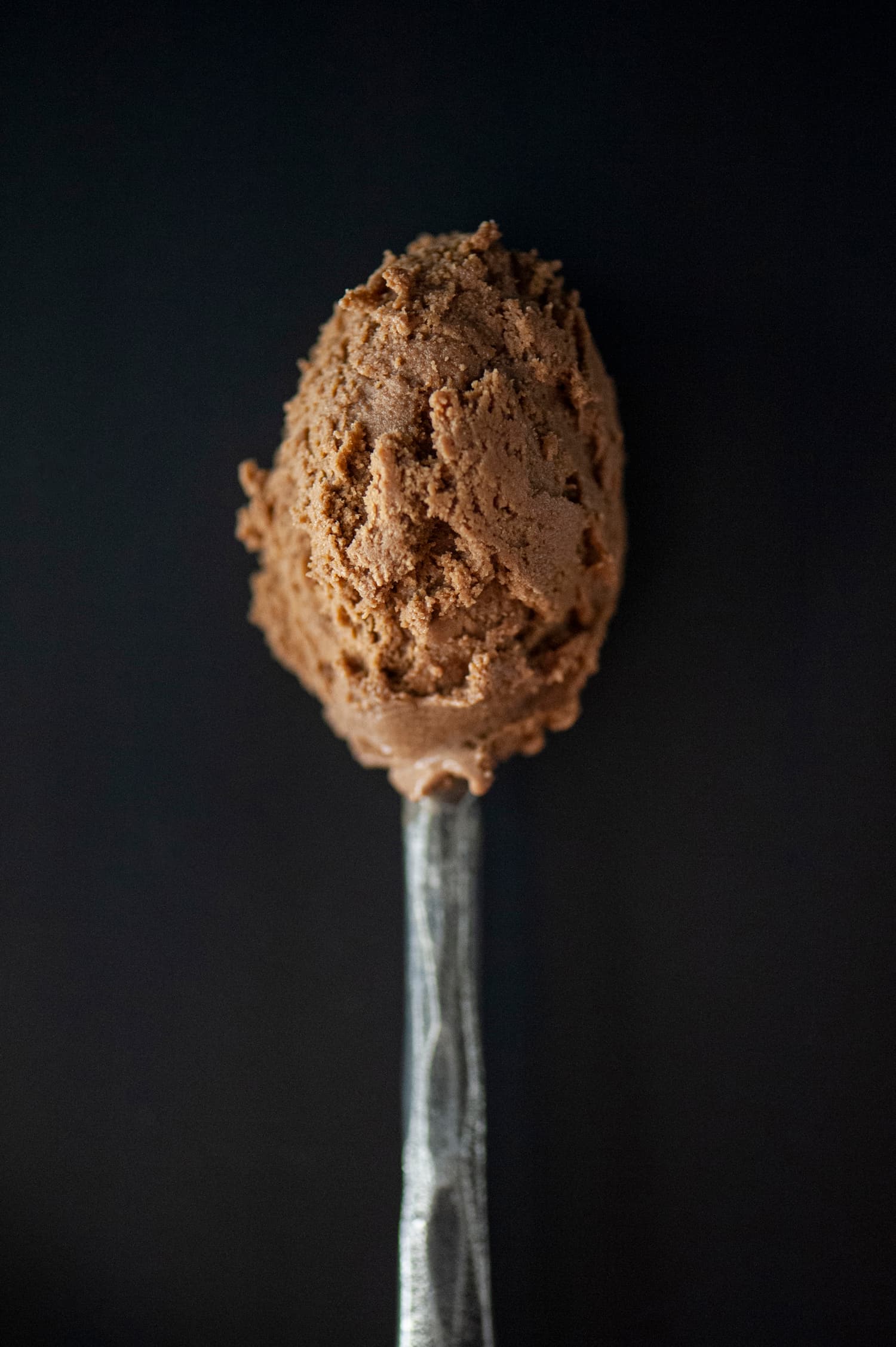 MILK CHOCOLATE MISO on a spoon