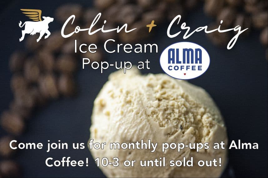 Pop-up at Alma Coffee