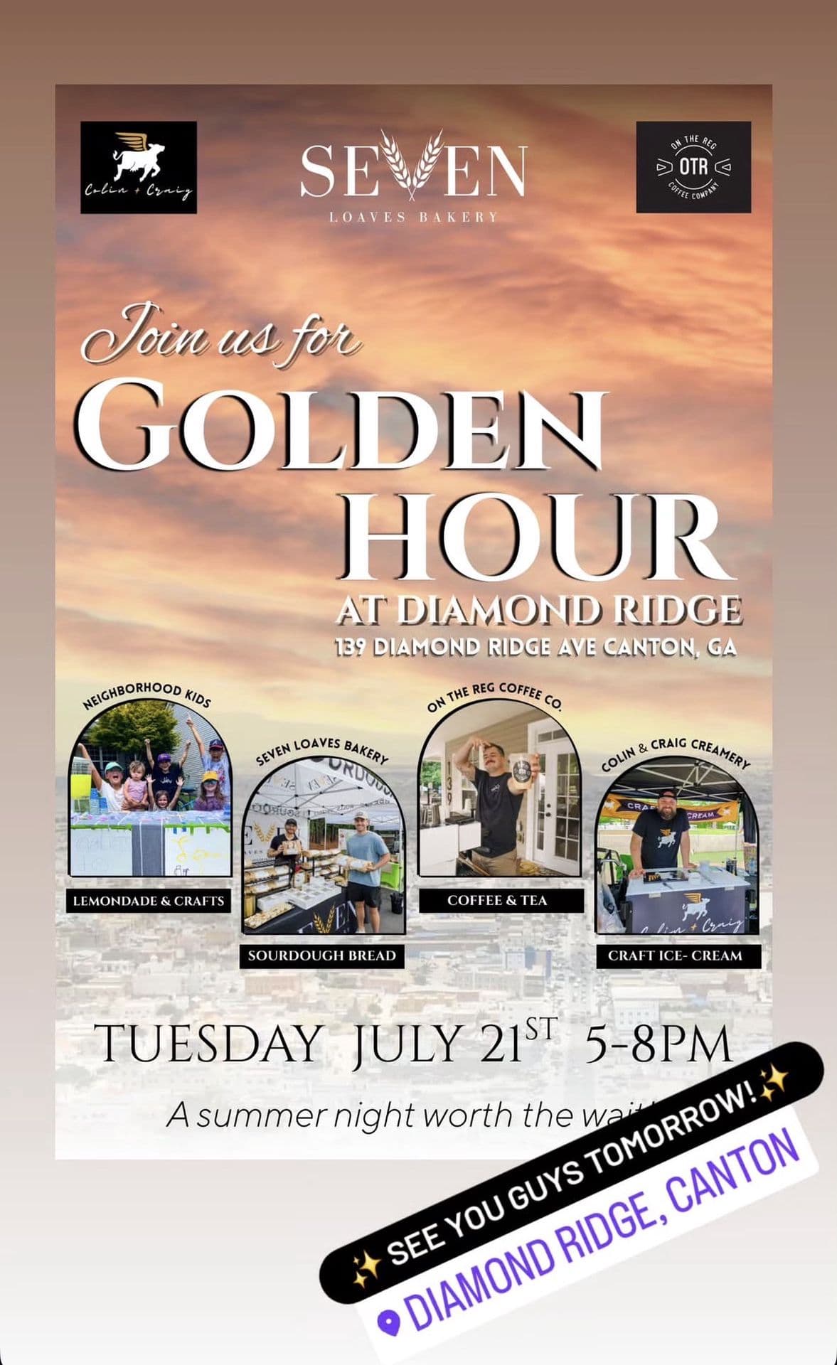 Golden Hour Pop-up!